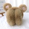 Cute Bear Ears Winter Warm Earmuffs Ear Muffs Women Plush Thick Soft Earmuffs Protect Ears Warm Earmuffs For Adults Children