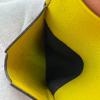 Loewe Футляр для фрагментов Кошелек для карт Карта Повтор анаграммы кожаный Кошелек для монет разноцветная кожа Женский Б/у