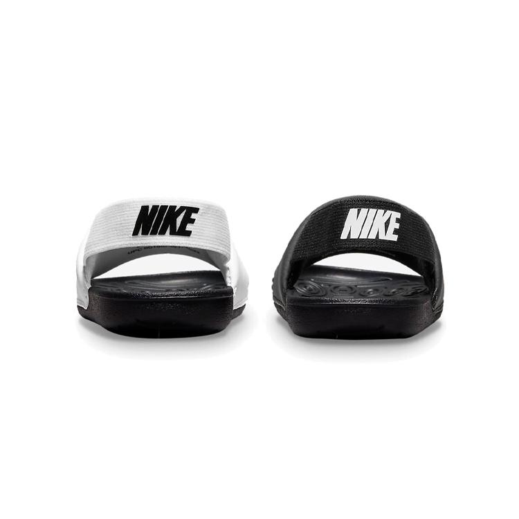 Nike Kawa Slide Низкие кроссовки для малышей Черно-белые Младенцы и малыши DM0974-100