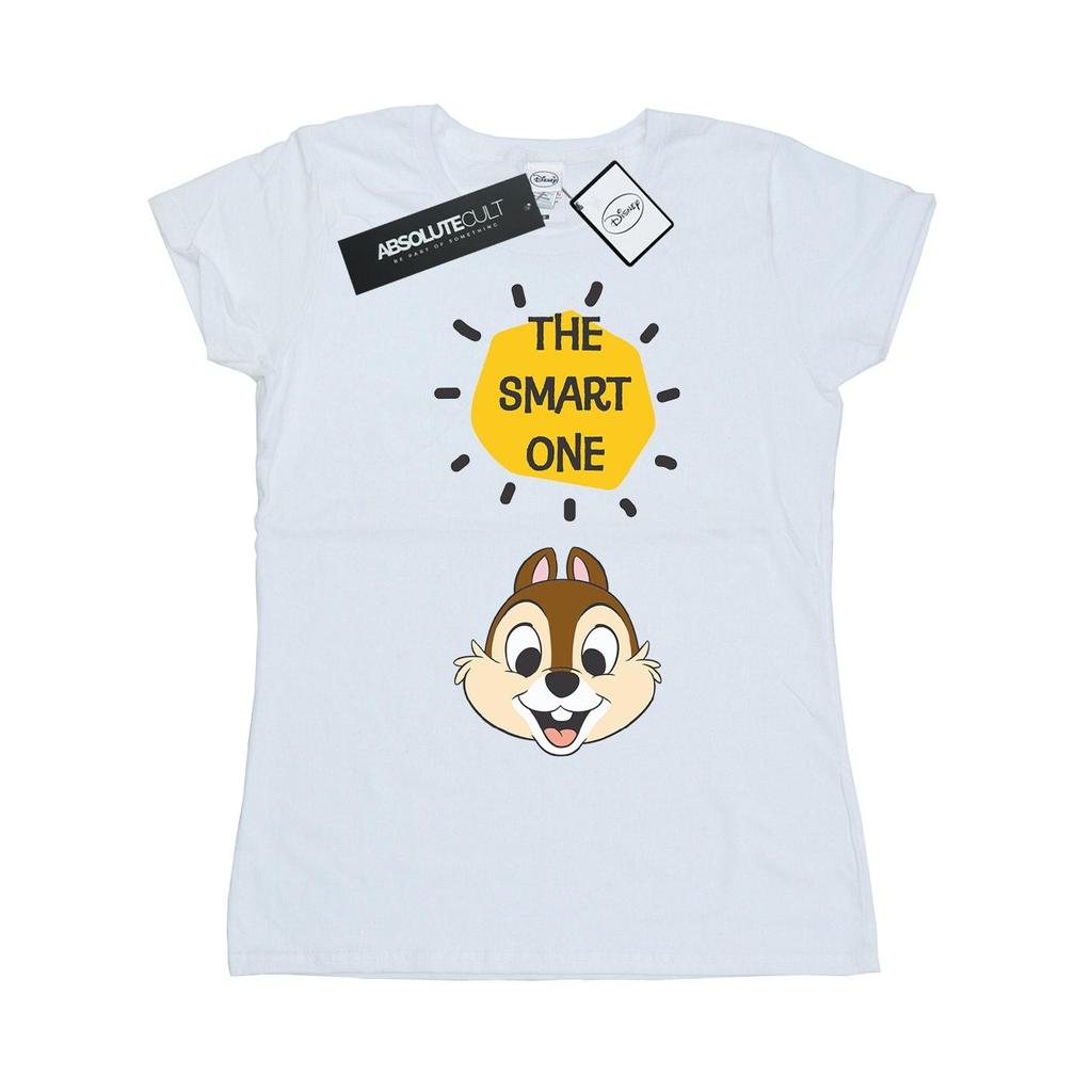 Disney Womens/Ladies Chip N Dale The Smart One Cotton T-Shirt