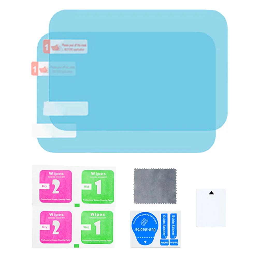 2 шт./компл. Автомобильная водонепроницаемая пленка Защитная наклейка для автомобильного зеркала Водонепроницаемая Защита от запотевания Автомобильная наклейка Зеркало бокового окна для автомобильных аксессуаров