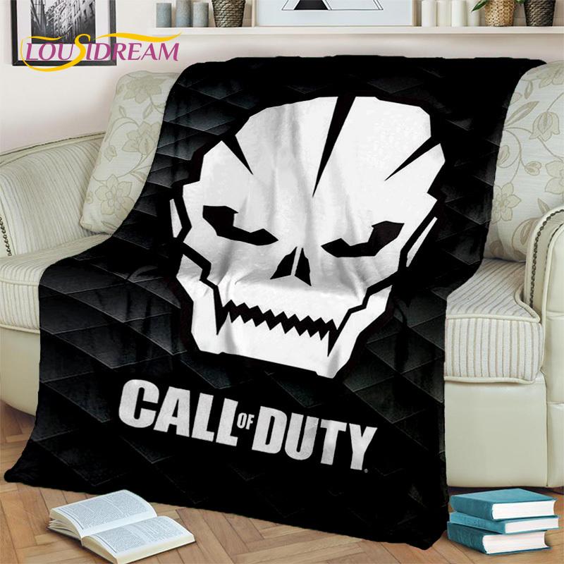 3D Call of Duty, Игра COD, Плед для Геймера HD, Мягкий Плед для Дома Спальни Кровати Дивана Пикника Путешествия Офиса Покрывало Дети