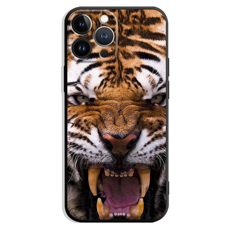 Tiger Phone Case For iPhone Samsung Galaxy Redmi Xiaomi Oppo OnePlus Note S A 7 8 9 10 11 12 13 14 20 21 22 23 53 54 Pro Max Plus Ultra TPU Soft