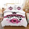 New Bedding Set Print Modern Simple Series Home Textile Bedclothes Microfiber Fabric Beddings Cute Single 140x210cm BedCover