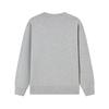 Champion Logo Fleece Lined Crew Neck Pullover Sweatshirt Japan Version Unisex Light Gray C3-Q006-M302