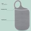 Plastic Washboard for Laundry Portable Mini with Convex Points, Compact Non-Slip Scrub Small Board Board, Hand-held Supplies Collars Cuffs Socks