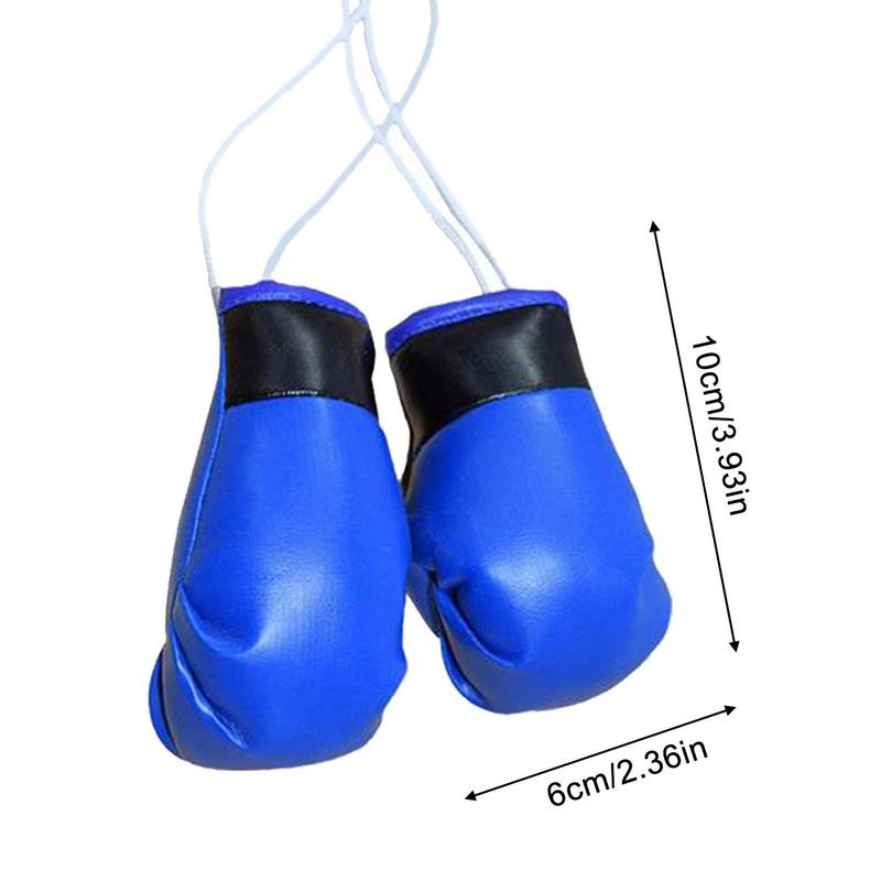 Мини боксерские перчатки, украшения для автомобиля, 2 шт., боксерские перчатки для зеркала автомобиля, боксерские перчатки для дома, украшения для сумки автомобиля