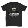 Печатная футболка Stout Dark Beer с надписью Hello Darkness My Old Friend для унисекс, хлопковая футболка с коротким рукавом