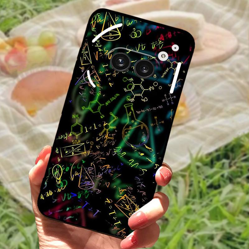 Чехол-бампер для Nothing Phone 2A, силиконовый, мягкий, модный, черный, Full Protective A142 Capa