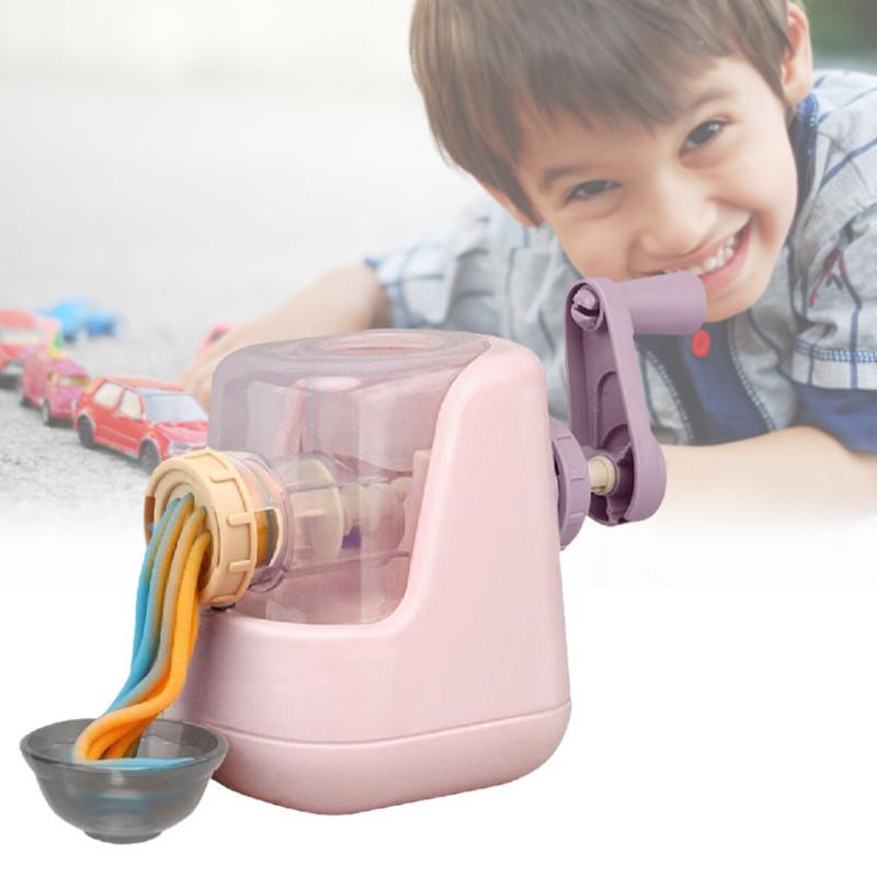 Colorful Children's Diy Clay Set Creative Cartoon Ice Cream Noodle Machine Toy