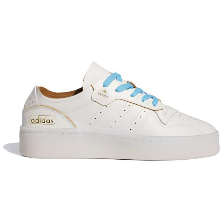 Adidas Кроссовки унисекс цвета слоновой кости Rivalry Summer Low Ivory Semi Blue Burst кремово-золотистого цвета ID2844