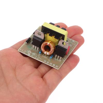 Повышающий инвертор постоянного тока от 12 В до 220 В, двухканальный инверсный преобразователь, усилительный модуль, регулятор, повышающий модуль питания