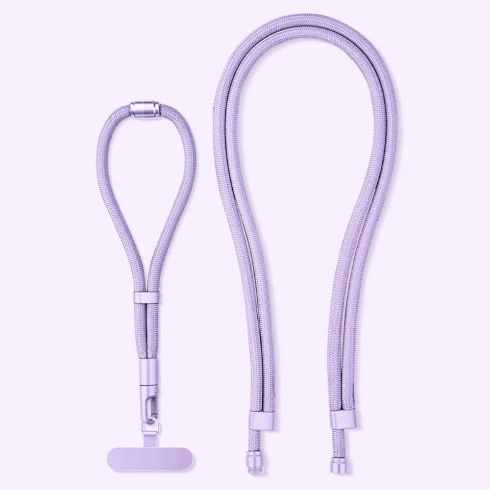Adjustable Length Mobile Phone Lanyard Switchable 3-in-1 Phone Chain  Men Women