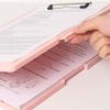 Candy Color A4 File Folder Side Opening Writing Board Book Pad Clamp Student Writing Pad  Office