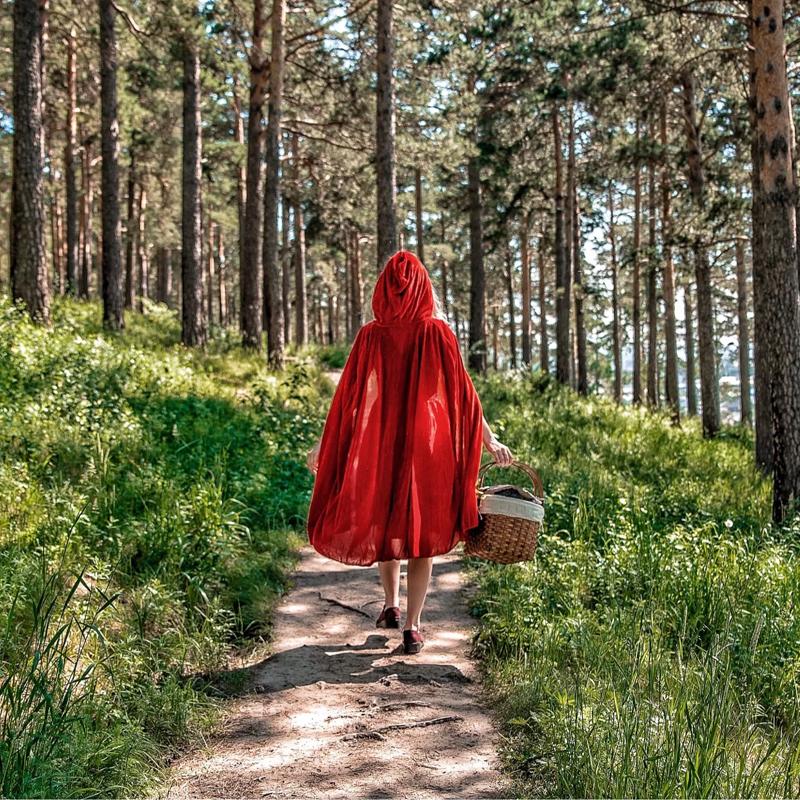 Костюм Красной Шапочки для взрослых, платье для косплея + плащ, нарядная вечеринка, ночной клуб, королева, Хэллоуин, фантазийные платья, комплект карнавальных костюмов феи