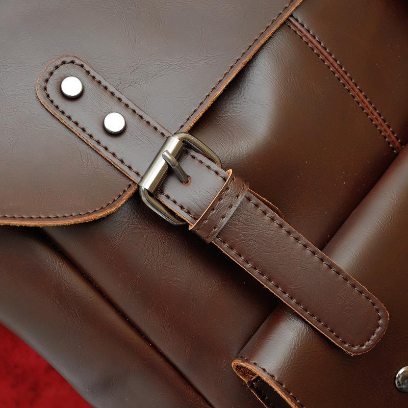 Crazy Horse кожаный корейский повседневный рюкзак мужская сумка женская ретро рюкзак для средней школы учащаяся школьная сумка дорожная сумка