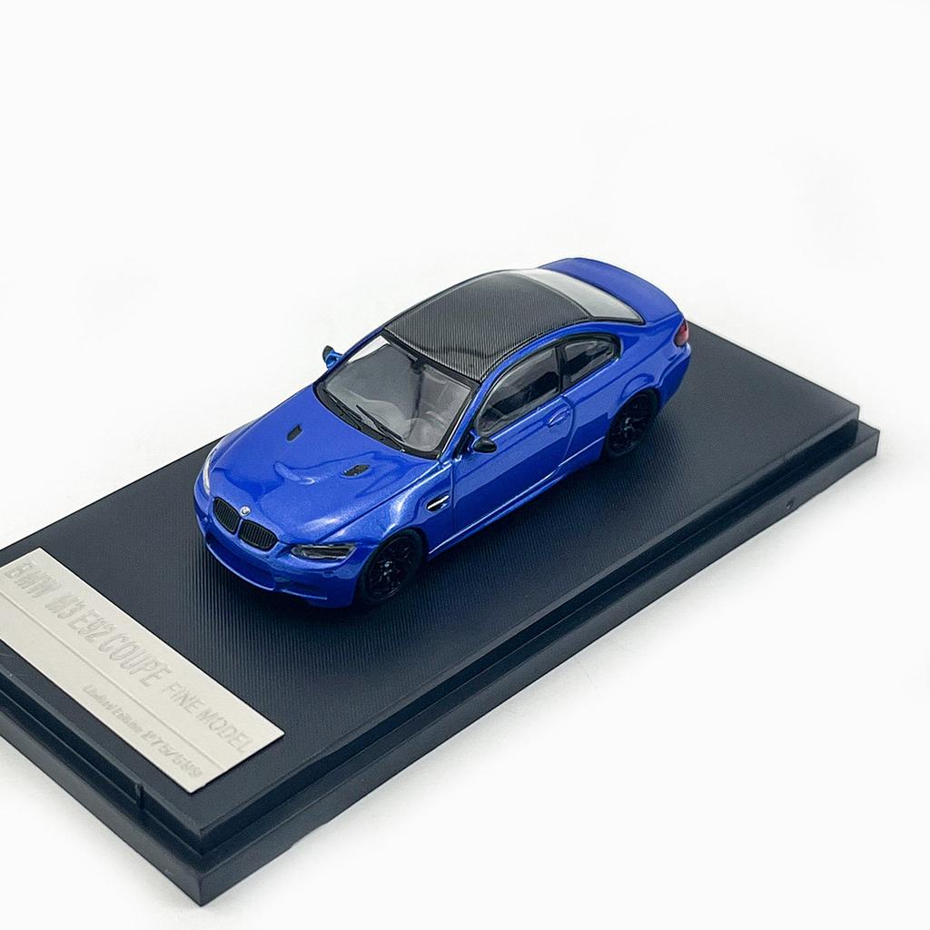 FINE MODEL 1:64 BMW M3 E92 Simulation Die Casting Alloy Car Model Collection Desktop Ornament Boy Toy Birthday Gift