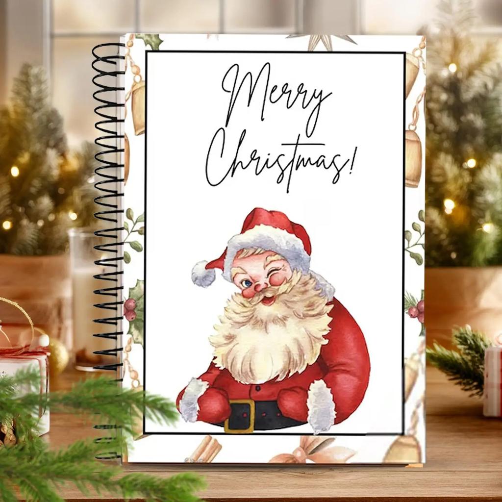 Spiral-Bound Christmas Gift Card Book Festival Christmas Gifts for Teenagers Greeting Card Organizer Greeting Cards Holder