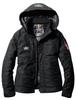 Куртка-утеплитель BURTLE для черного цвета 8210 35 S (Большой с капюшоном) (унисекс) Осень зима