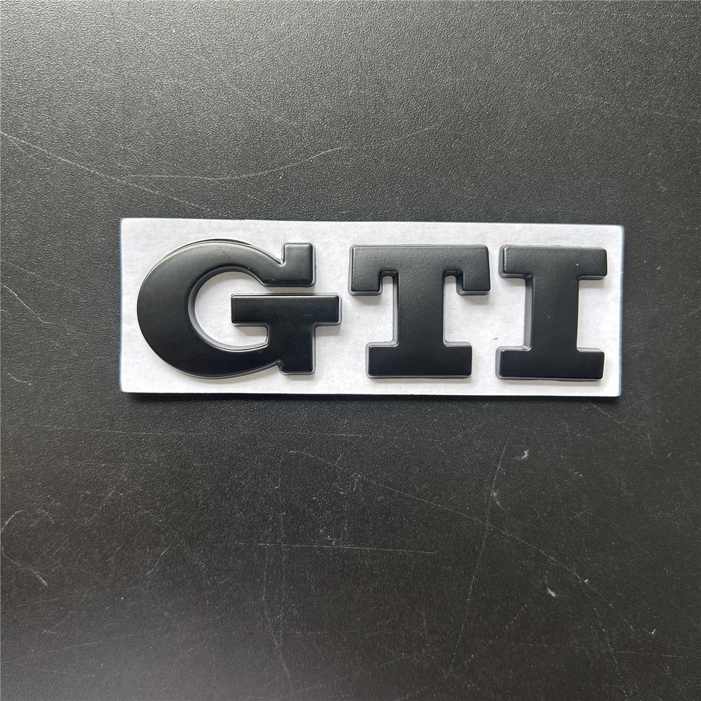 AABLG1 Metal Car Rear Trunk Emblem Stickers Decals for Volkswagen VW GTI Golf 5 6 7 8 Passat Jetta Polo Touareg Touran Bora Tiguan