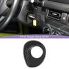 ABS Car Start-up Key Socket Decorative Piece  Decorative Stickers  For Suzuki Jimny 2019 Up Interior Accessories Carbon Fiber Printed