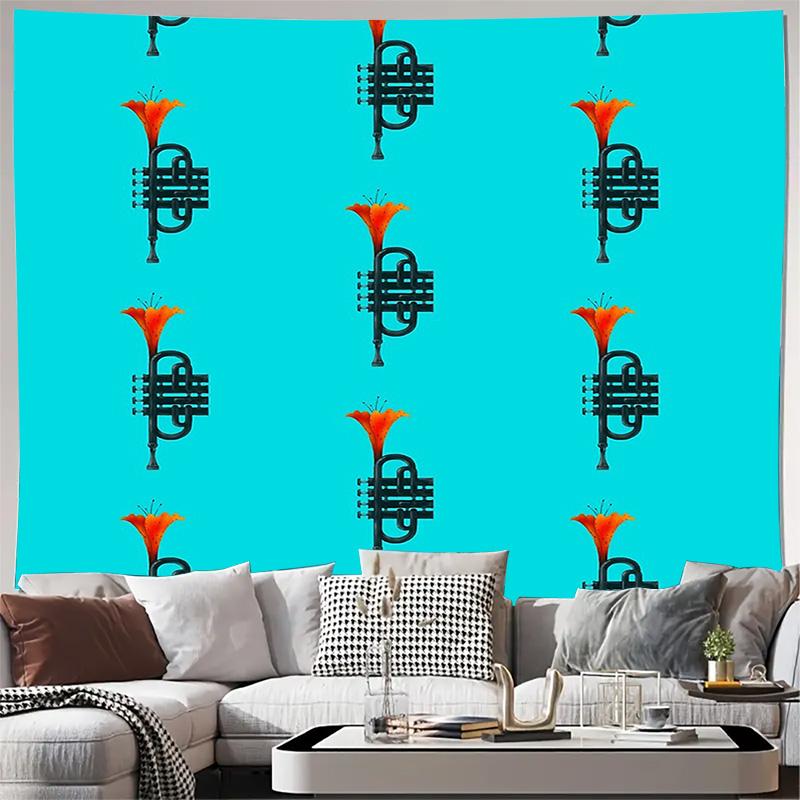 Bohemian Wall Tapestry Vintage Floral Tapestry Aesthetic Room Decor Backdrop Large Wall Hanging for Bedroom Living Room Dorm