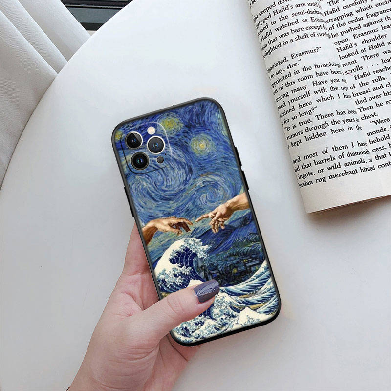 Чехол для телефона II6 Great Wave Off Kanagawa для Samsung A35 A25 A24 A15 A05S A05 M55 M35 M15 A06 A16 A02 A12 A13 A10 A20 A30 A22 A31 A32 A33 A41 A42 A50