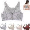 Floral Secrets Comfort Rose Bra, Comfort Rose Lift Bra, Front Closure Push Up Wire-free Seamless Bra C 25-26