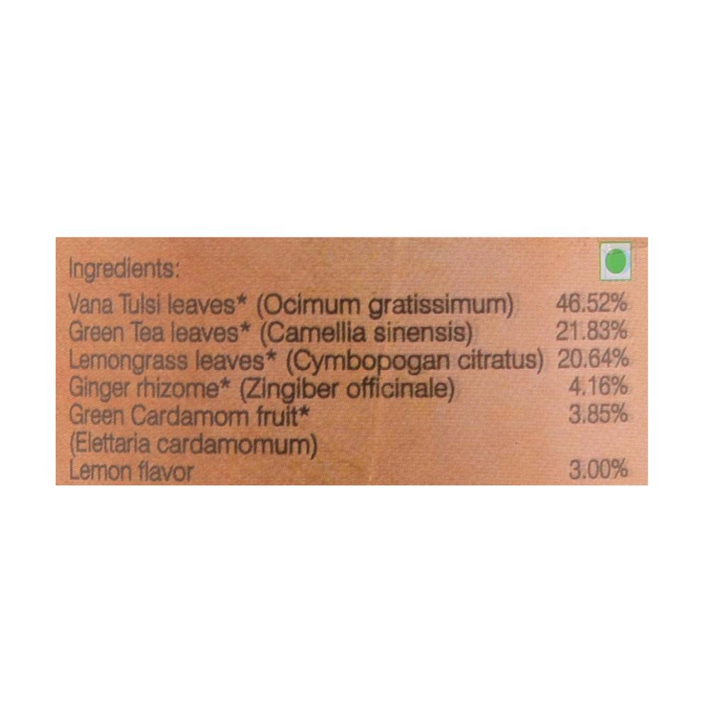 Чай с Тулси и Лимоном (100 г), Tulsi Lemon Tea,  Organic Wellness