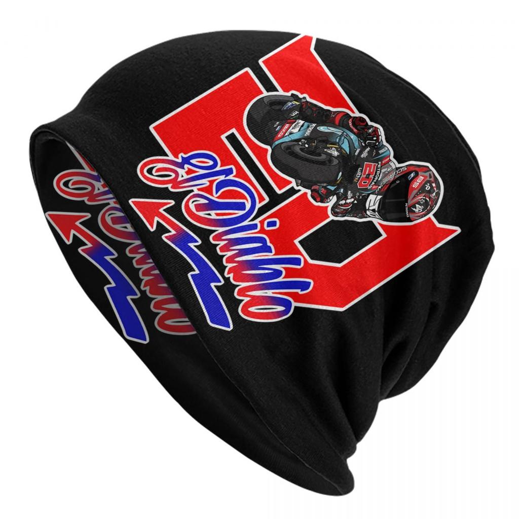 Fabio Quartararo Skullies шапки шапки унисекс женская уличная одежда зимняя теплая вязаная шапка для взрослых шапки с капюшоном