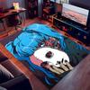 Sally Face Printed Absorbent Washable Carpet, Non-Slip Bathroom Mats, Kitchen Rugs, Yoga Mat,Living Room Entrance, Camping Picnic Rugs