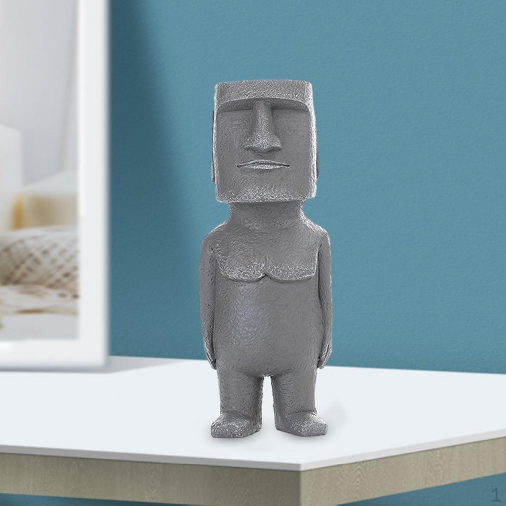 1 Ancient Easter Statue, Massive Megalithic, Monolithic Decoration AHU, Roman for Room ,,