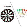 Dart Board Bristle Dartboard Steel Tip Dartboard Starter Set with Dart Party Play Game Toy for Kids And Adults