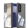 Магнитный чехол-подушка Samsung Z Fold7 в минималистичном стиле - Прозрачный, с полным покрытием шарнира, для мужчин и женщин