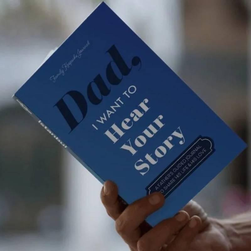 I Want Dad To Hear Your Story Heirloom Edition Notebook Diary Record Journal