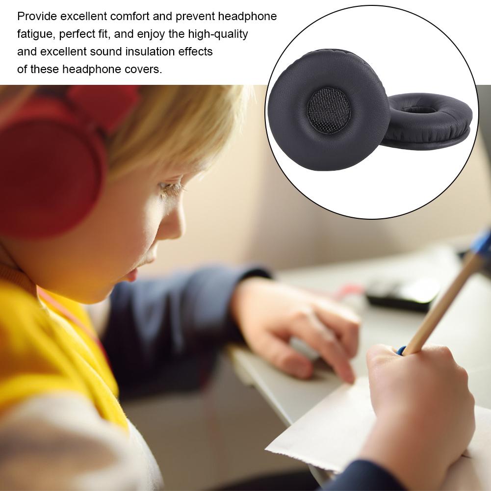 1 Pair Replacement Ear Cushion Noise Isolation Memory Foam Headphone Earpads Ear Cups Cover for Jabra Biz 2300 USB MS Headphones