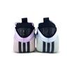 Adidas Harden Vol.9 Mismatched Blue Purple Abrasion Resistant Mid top Basketball Shoes Men's Neon JR2504(Team258-50)