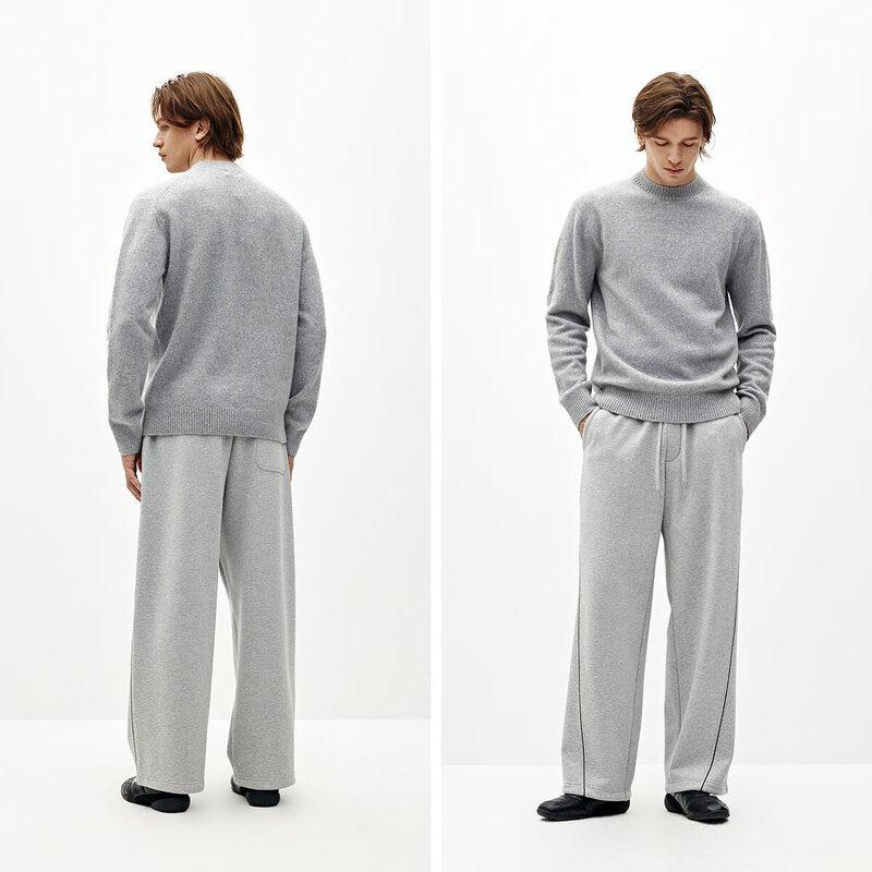 Semir Унисекс Термофлисовые Свободные Прямые Повседневные Брюки 2025