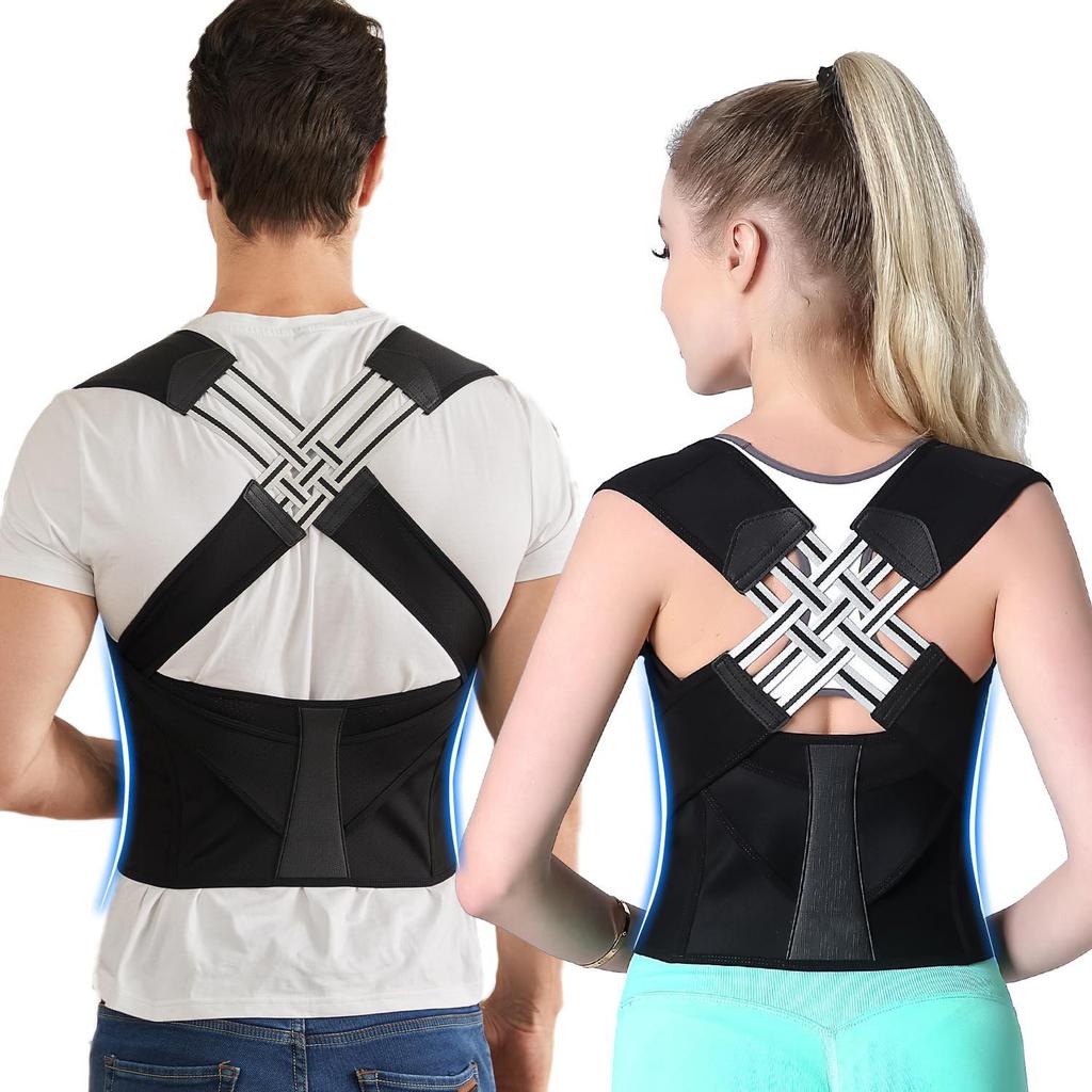 "Posture Corrector: Invisible Back and Shoulder Support for Students, Men, and Women"