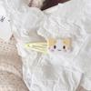 2 шт., заколка для волос с изображением кота Fuwa Nyanko, каваи, заколка для волос, милые зажимы Bb, заколки с милыми животными, зажим в виде утконоса, аксессуары для волос
