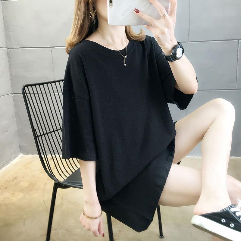 Женская футболка оверсайз в стиле хип-хоп 2021, уличная одежда в стиле Харадзюку, белая, черная футболка с коротким рукавом, хлопковая свободная футболка в стиле хип-хоп, большие размеры