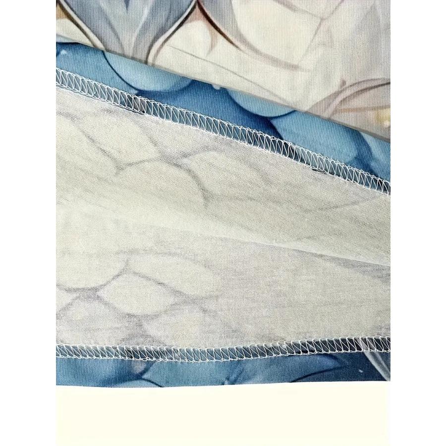 Men's Skeleton & Guitar Pattern Crew Neck T-shirt Dragon 3d Print Casual Comfy Tees Tshirts for Summer Men's Clothing