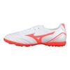Mizuno Свободный Мид-Рейндж AS TF (Резиновые шипы) Нескользящие футбольные бутсы Мужские футбольные бутсы Бело-красные P1GD239304
