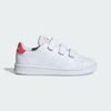 Children [ADVANCOURT SHOES] Footwear White Sneakers Sportswear Unisex EF0221 Footwear White/Real Pink/Footwear White