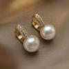 Трендовые Элегантные и Изысканные Жемчужные Серьги для Женщин Ювелирные Изделия Свадебная Вечеринка Премиальный Подарок