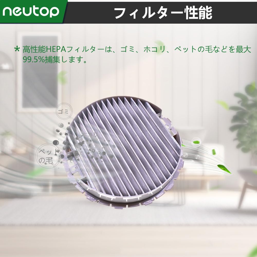 Neutop Replacement Filter Compatible Products Are Available from Toshiba Compatible with Air Purifier Replacement Filter Parts 2 Pieces