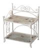 Foldable 2-Tier Shelf, White, 50194