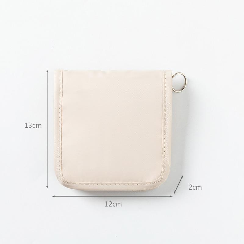 Mini Medical Pouch Portable Foldable Opening with Zip Sort First Aid Kit Camping Outdoor Travel Essential Medical Storage Bag