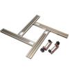 Routing Jig Frame System Adjustable Frame Rectangles and Squares Trimming Machine Milling Groove Engraving Guide Rail Bracket