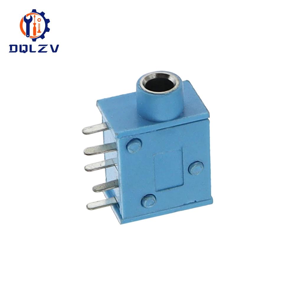 3.5MM Audio Headphone Jack Connector PJ-325 Stereo Audio Earphone Connectors 3.5 PJ-325 Audio Jack Socket Multicolor